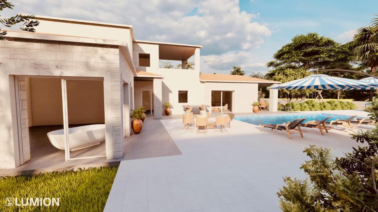Villa Maslinik Kaštelir Buitenkant foto
