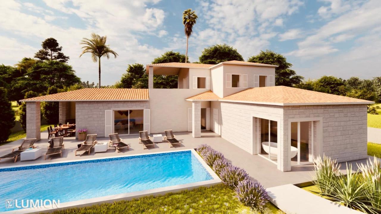 Villa Maslinik Kaštelir Buitenkant foto