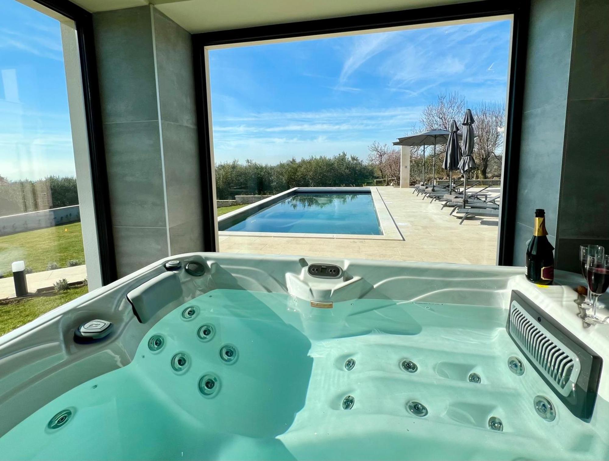 Villa Maslinik Kaštelir Buitenkant foto