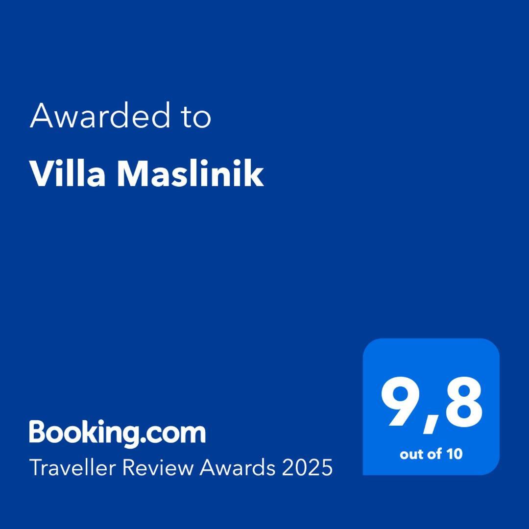 Villa Maslinik Kaštelir Buitenkant foto